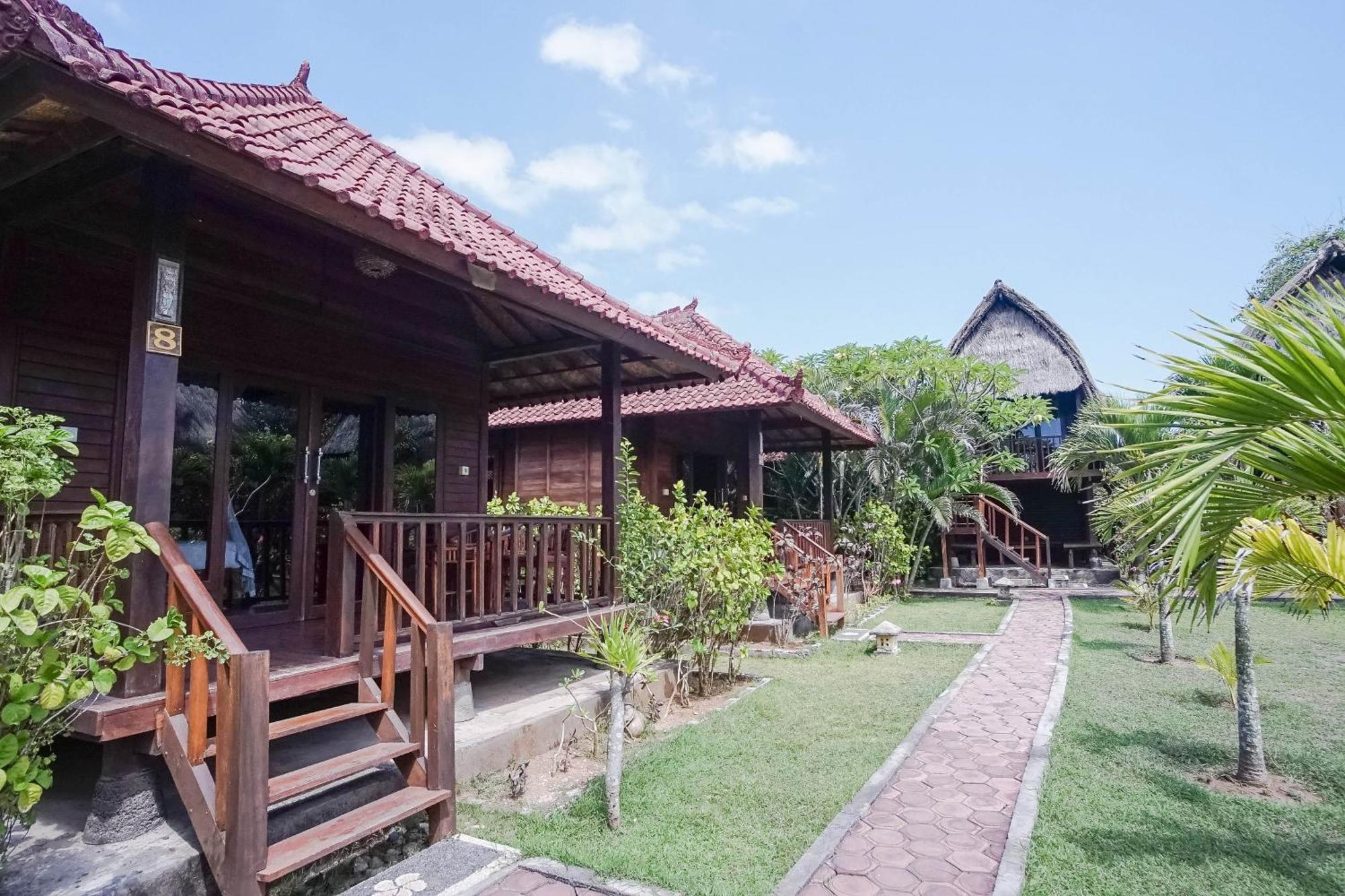 Abian Huts Dream Beach Lembongan Exterior photo
